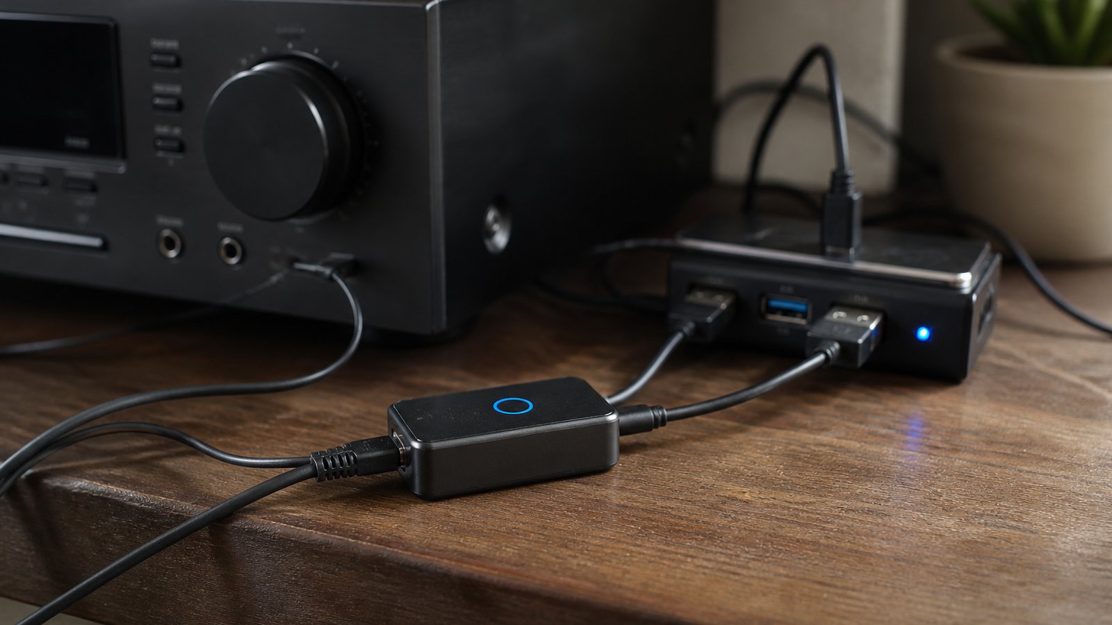 Amp Ground Loop With Shared Usb Hub