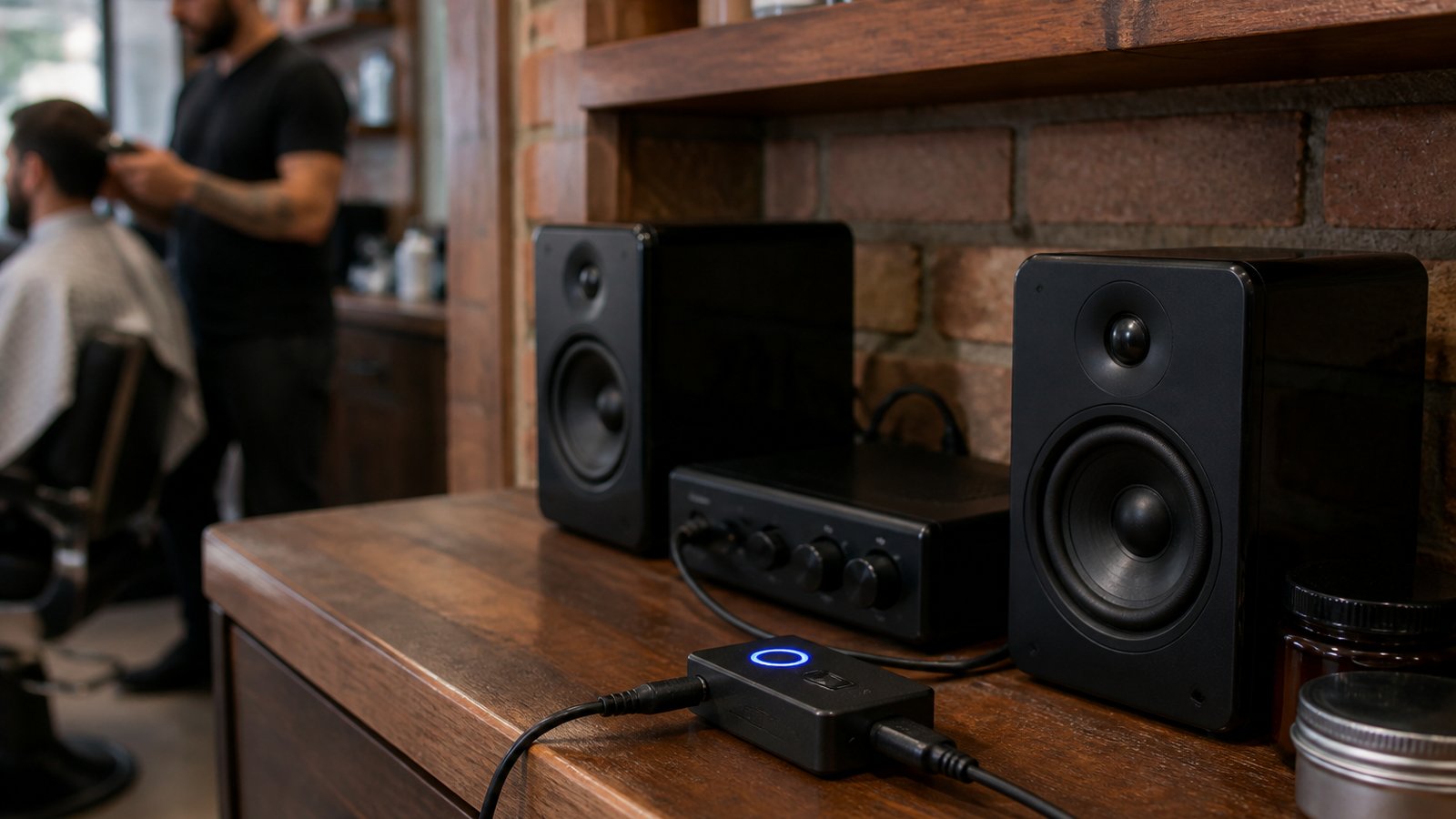 Barbershop Aux Bluetooth Receiver Cost